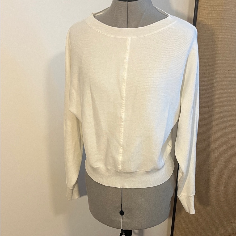 Philosophy Ivory Knit Pullover